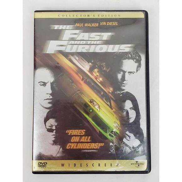 The Fast and The Furious (2001 Film) [WS, DVD] - Picture 1 of 3